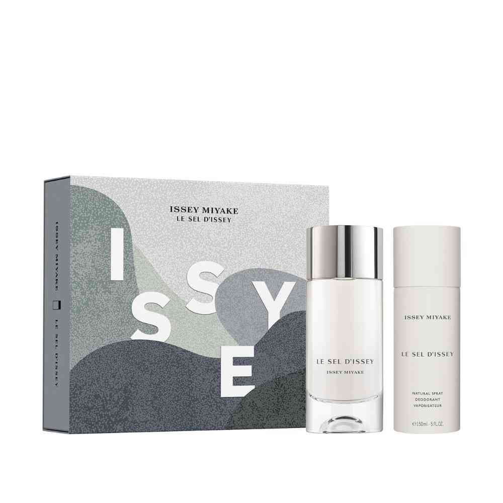 Issey Miyake Men's Le Sel D'issey Eau De Toilette 100Ml Spray Gift Set