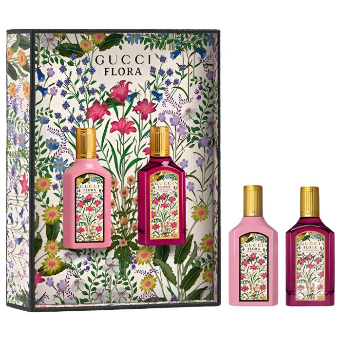 Gucci Flora Gorgeous Gardenia Eau de Parfum 2 x 5ml Spray Gift Set