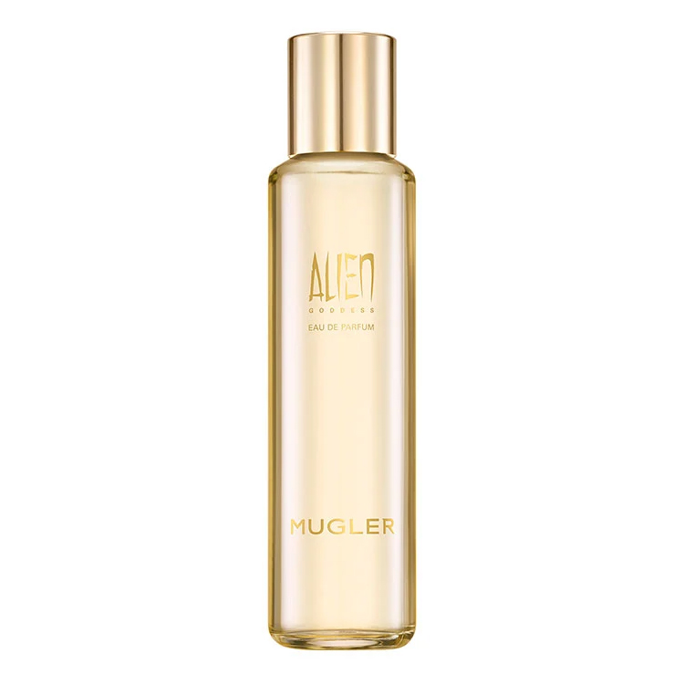 Mugler Women's Light/Golden Alien Goddess Eau De Parfum 100Ml Refill Bottle