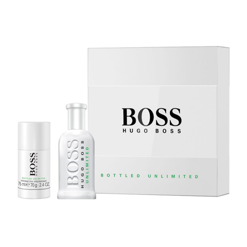 Hugo Boss Boss Bottled Unlimited Eau de Toilette 100ml Spray Gift Set