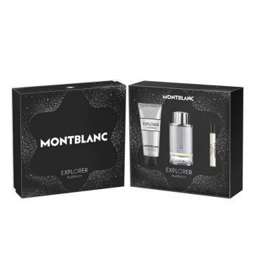 Montblanc Explorer Platinum Eau de Parfum 100ml Spray Set