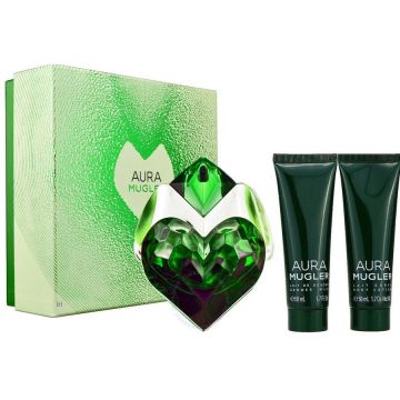 Mugler Aura Eau De Parfum 30ml Spray Gift Set
