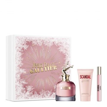 Jean Paul Gaultier Scandal Eau de Parfum 80ml Spray + 2 Products Set
