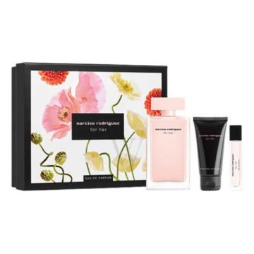 Narciso Rodriguez For Her Eau de Parfum 100ml Spray Gift Set