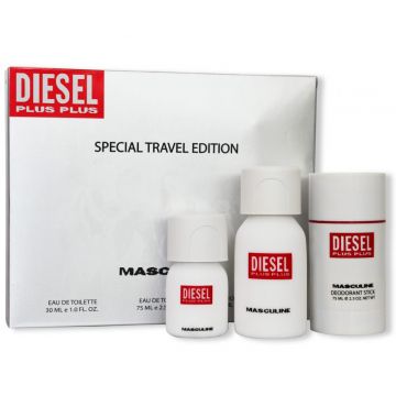 Diesel Plus Plus Masculine Eau de Toilette 75ml Spray Gift Set