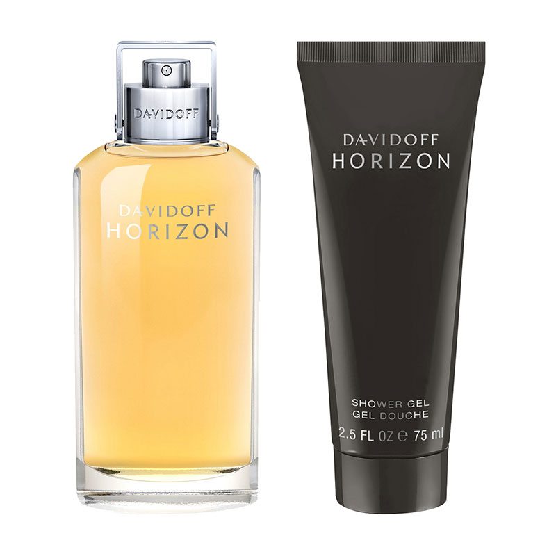 Davidoff Horizon Eau De Toilette 125Ml Spray + 75Ml S/Gel Set