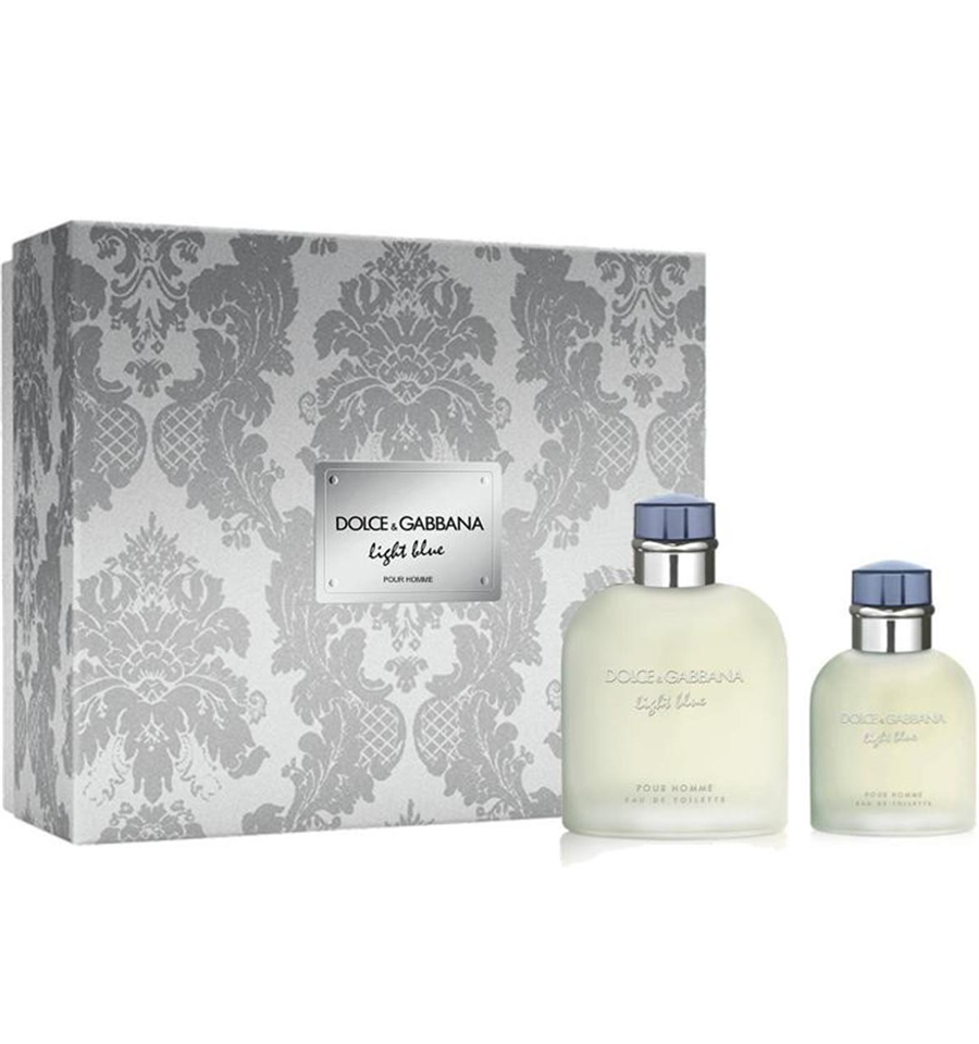 Dolce & Gabbana Light Blue Pour Homme Eau de Toilette 125ml Spray Gift Set