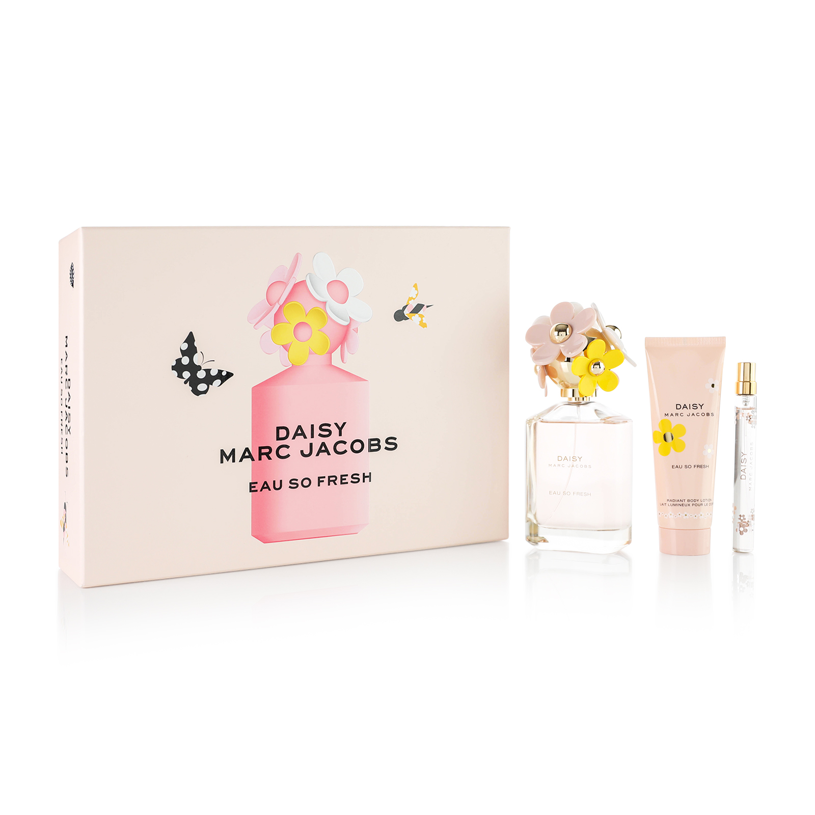 Marc Jacobs Women's Green Daisy Eau So Fresh Eau De Toilette 125Ml Set