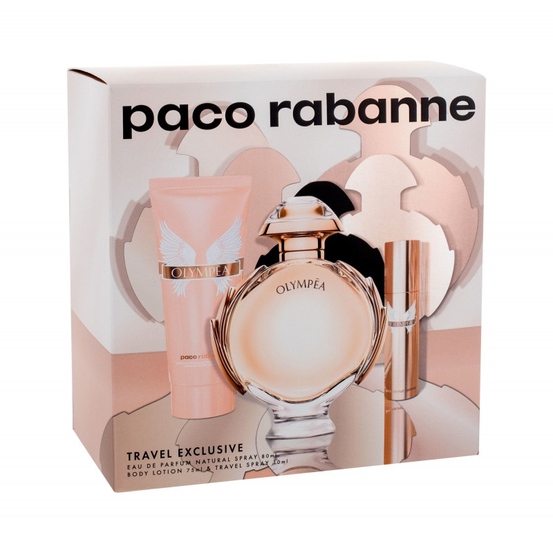 Paco Rabanne Olympea Eau de Parfum 80ml Spray Travel Set