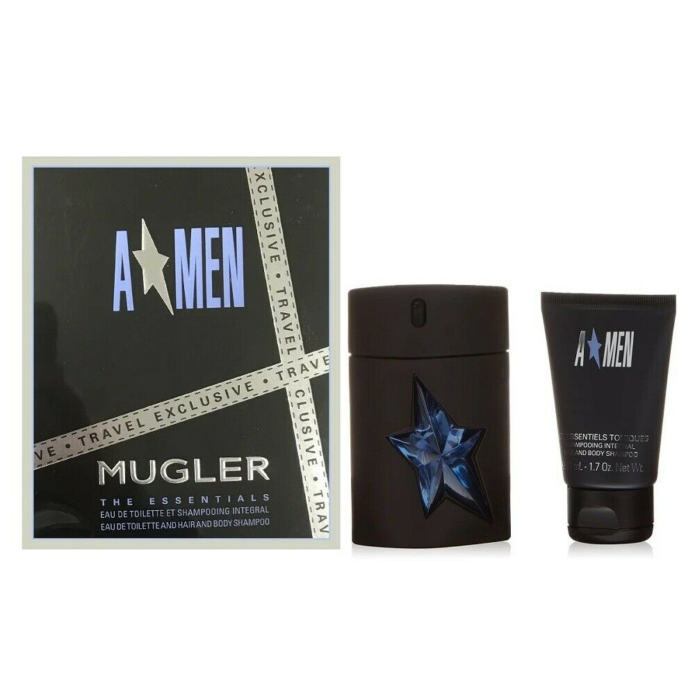 Mugler A*men Eau de Toilette 100ml Spray Gift Set