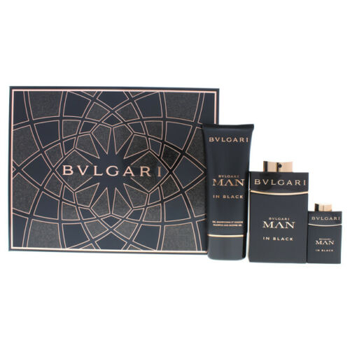 Bvlgari Man in Black Eau de Parfum 100ml Spray Gift Set