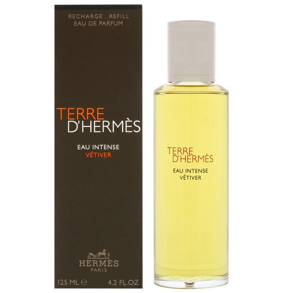 Hermes Green Terre D'hermes Eau Intense Vetiver Eau De Parfum 125Ml Refill