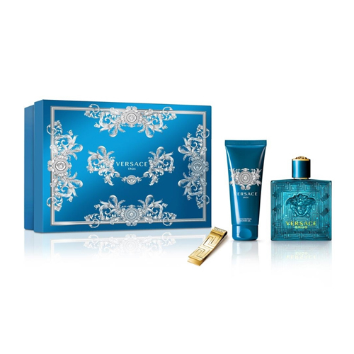 Versace Eros Eau de Toilette 100ml Spray Gift Set