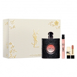 Yves Saint Laurent Black Opium Eau De Parfum 90ml Spray Gift Set