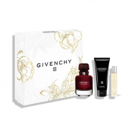 Givenchy L'Interdit Rouge Eau de Parfum 80ml 3Pcs Spray Set