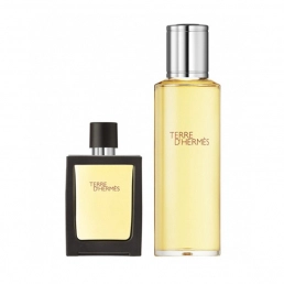 Hermes Terre D'Hermes Pure Parfum 125ml Refill Gift Set