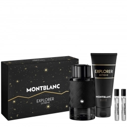 MontBlanc Explorer Extreme Eau de Parfum 100ml Spray 4 Ps Gift Set