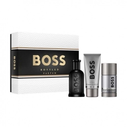 Hugo Boss Boss Bottled Parfum 100ml Spray 3pcs Set