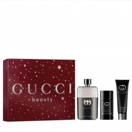 Gucci Guilty Pour Homme Eau de Toilette 90ml Spray 3 pcs Gift Set