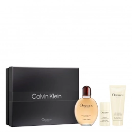 Calvin Klein CK Obsession For Men Eau de Toilette 125ml Spray 3 Pcs Gift Set