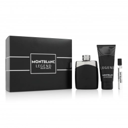 Mont Blanc Legend Eau de Toilette 100ml Spray 3 Ps Set
