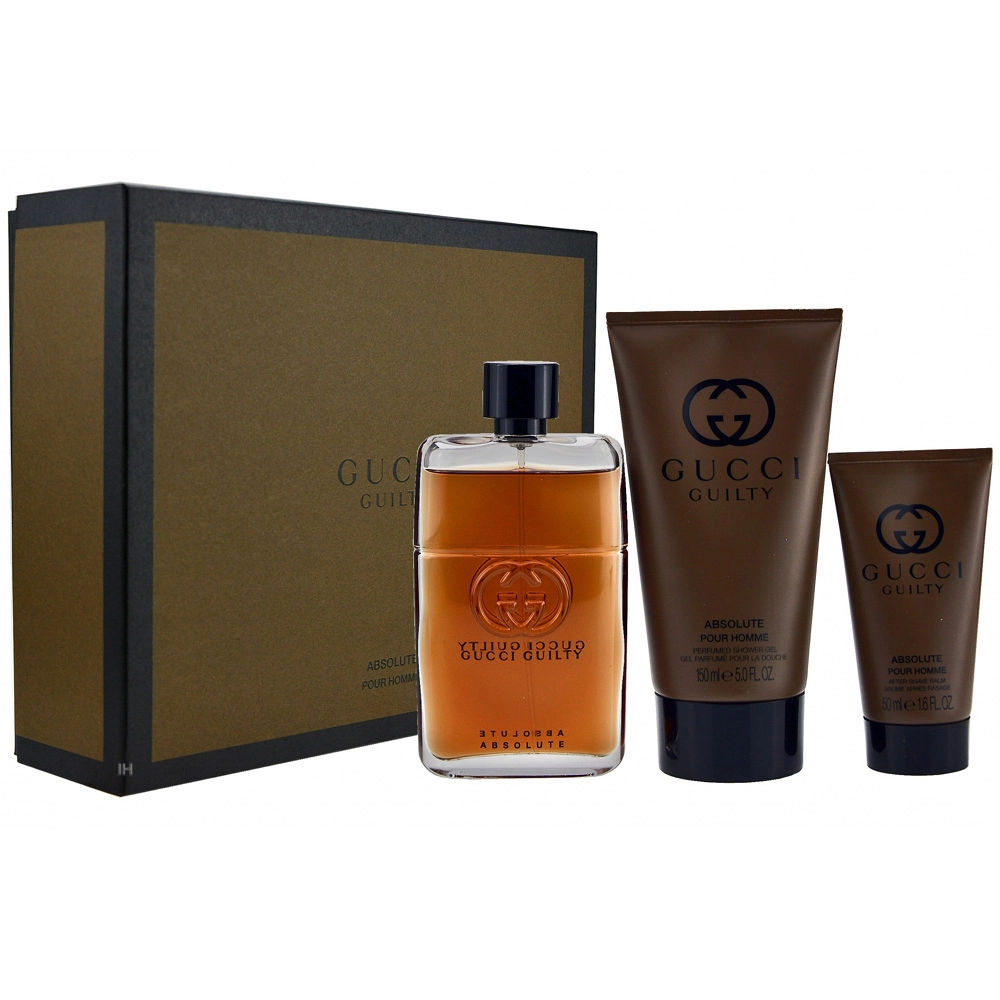 Gucci Guilty Pour Homme Absolute EDP 90ml Gift Set - Perfume Price