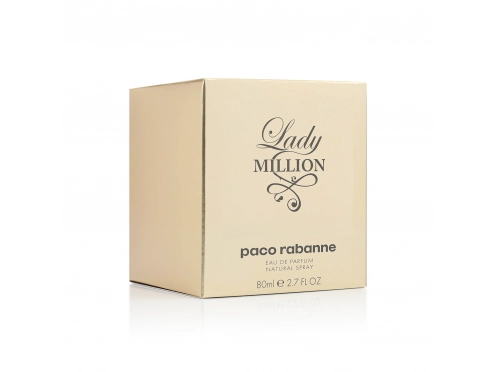 Parfum Lady Million Paco Rabanne Pour Femme - Eau De Parfum 80 Ml Vaporisateur - Neuf Sous Cellophane - Origine France